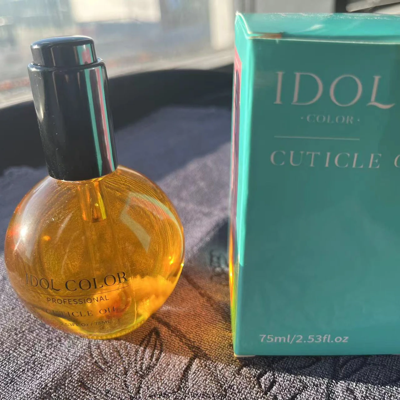 Cuticle Oil 2.53Oz with Brownie Flavor - Repairs & Restores Cuticles - Organic Spa Treatment for Stronger, Healthier Nails