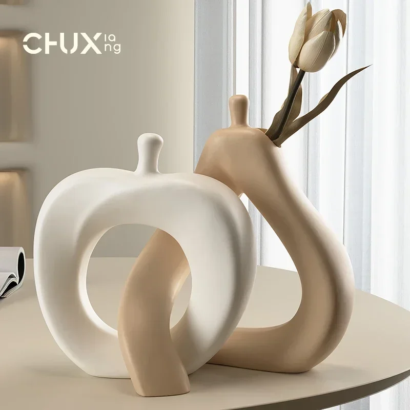 

Ornement vase formage pomme, décoration la maison, cadeaux pendaison de crémaillère, salon, meuble