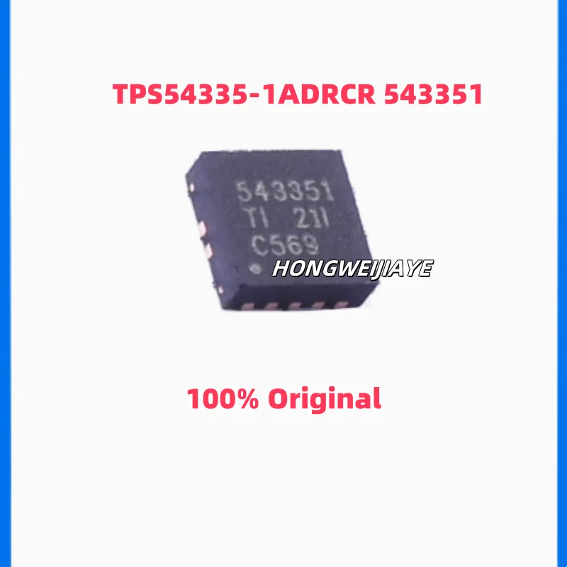 5PCS 100% New TPS54335-1ADRCR 543351 TPS54335-2ADRCR 543352 SON-10 Brand New Original Chips ic