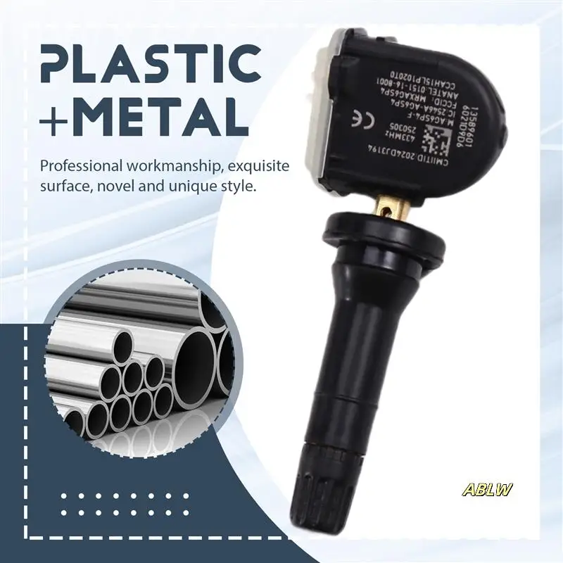 

Car 13589601 TPMS Sensor Tire Pressure Sensor 433MHZ For Cadillac CT6 O1SL 2016-12 13598773 Auto Accessories