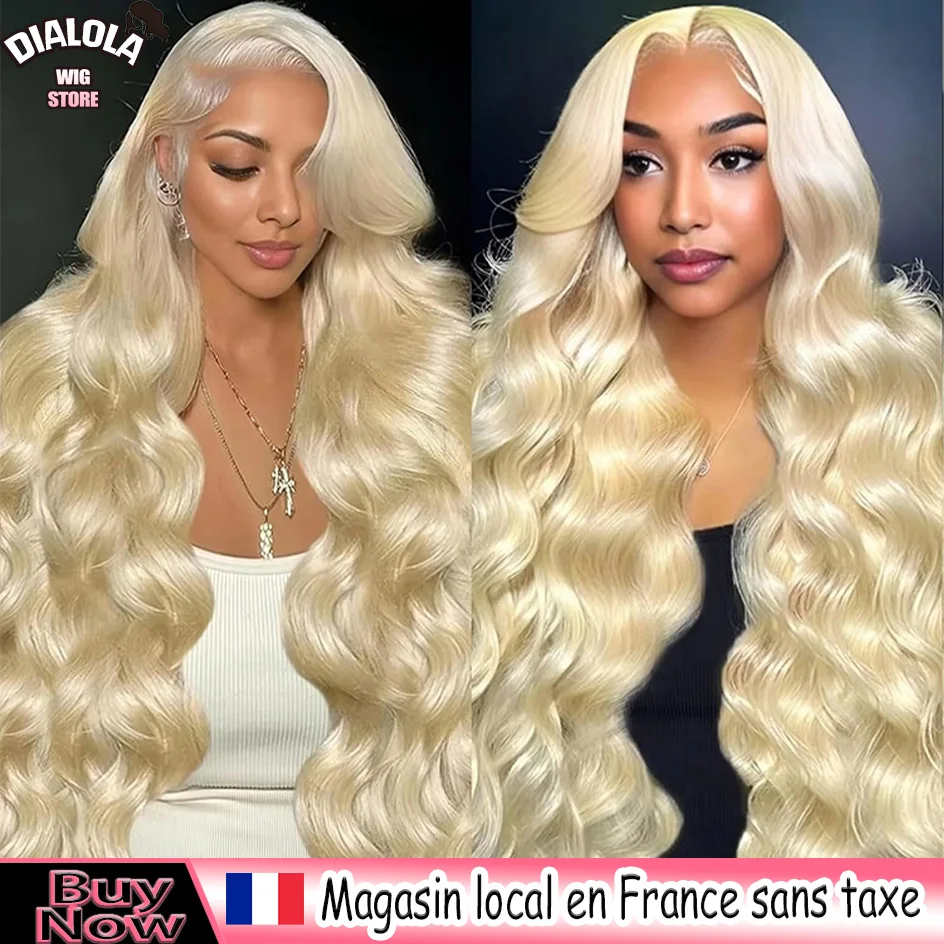 Dialola 613 Body Wave Lace Front Wig 13x6 13x4 Lace Front Wigs Loose Body Wave Honey Blonde Wig Human Hair Pre-Plucked For Women