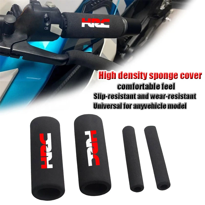 Fit For HO@&NDA CBR600RR CBR1000RR CBR1100XX CBR893RR CBR900RR HRC 2025+Motorcycle Grip Cover Shockproof Sponge Grip Non-slip