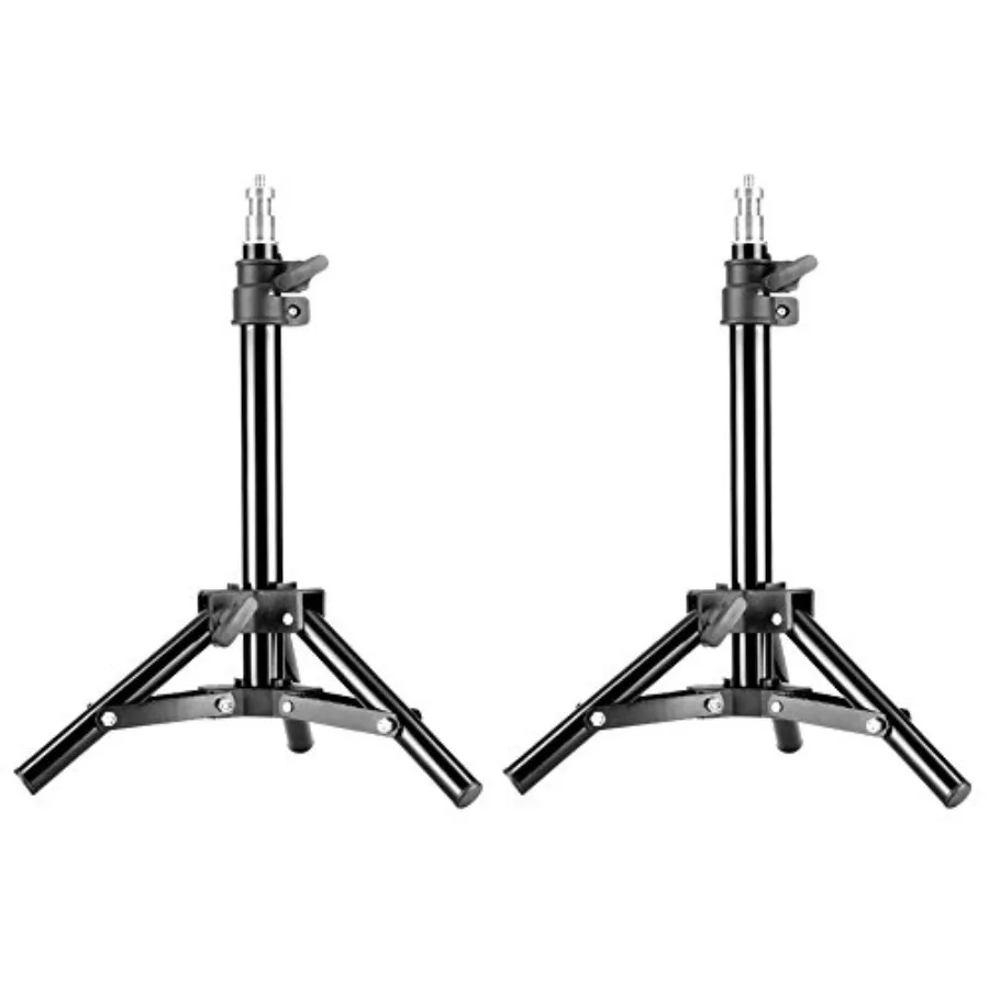 ® Mini Set of Two Aluminum Photography Back Light Stands with 32