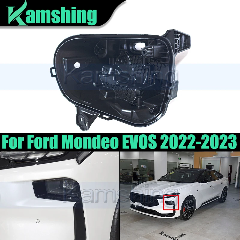 

Car Front Headlight Base Cover For Ford Mondeo EVOS 2022-2023 Headlamp Rear Shell Head Lamp Back House