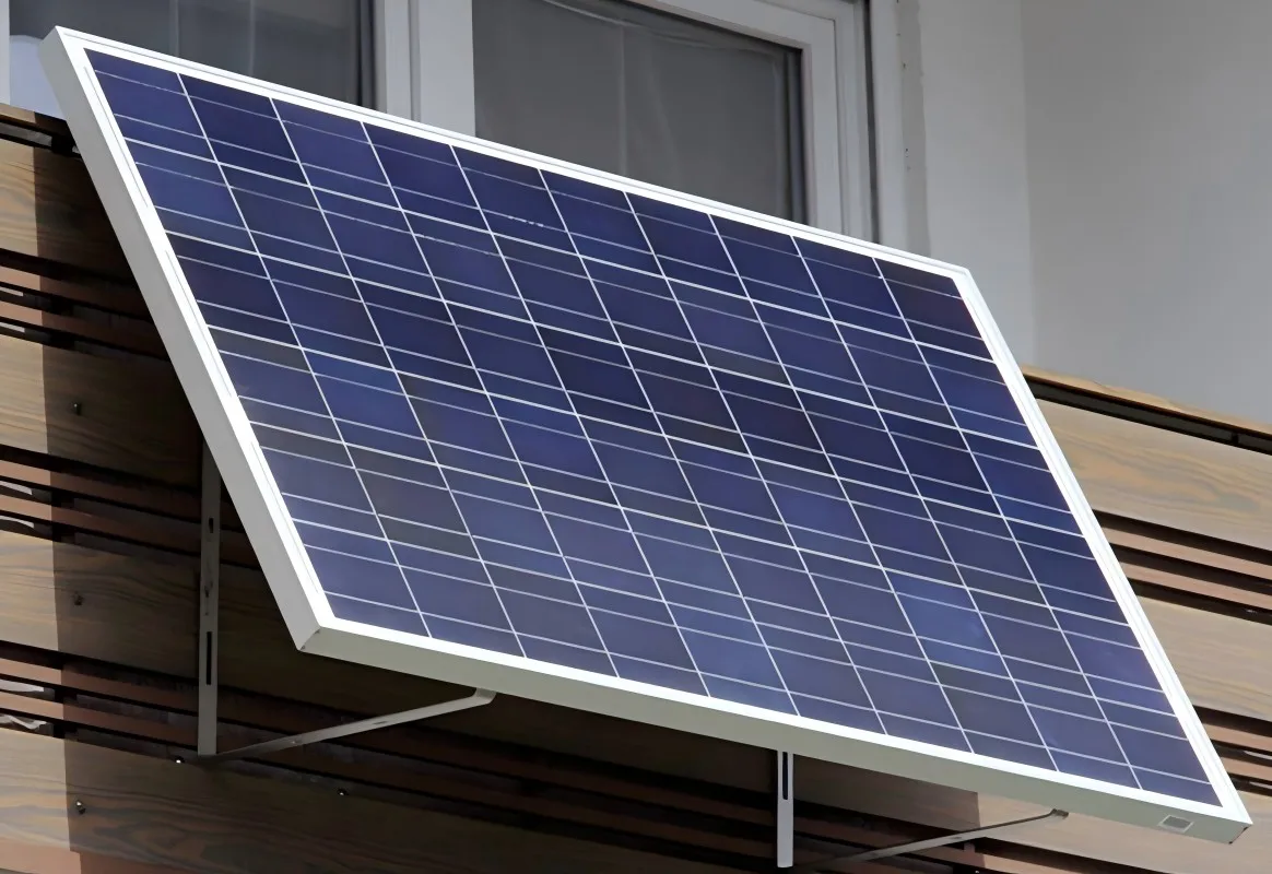 Balcony Solar Panel System Aluminium Bracket Easy Ground Mount Solar Racking System Home Balcony PV Mounting Kit view 3