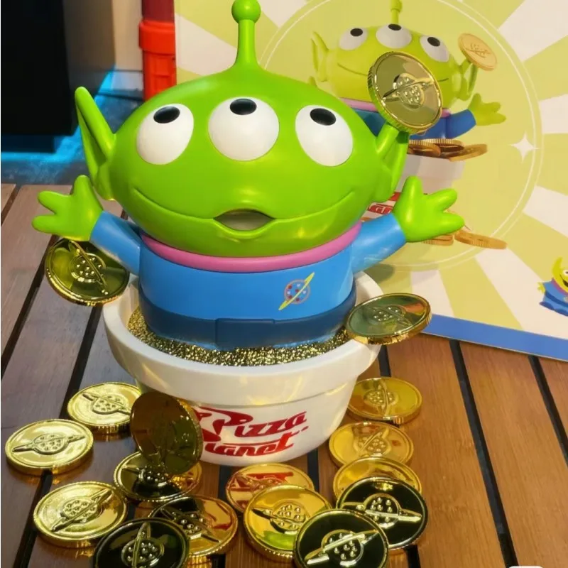 Disney Toy Story Alien Action Figure Rich Three Eyed Boy Wealth Collections Model Doll Decoration For Birthday Gifts Anime Toys