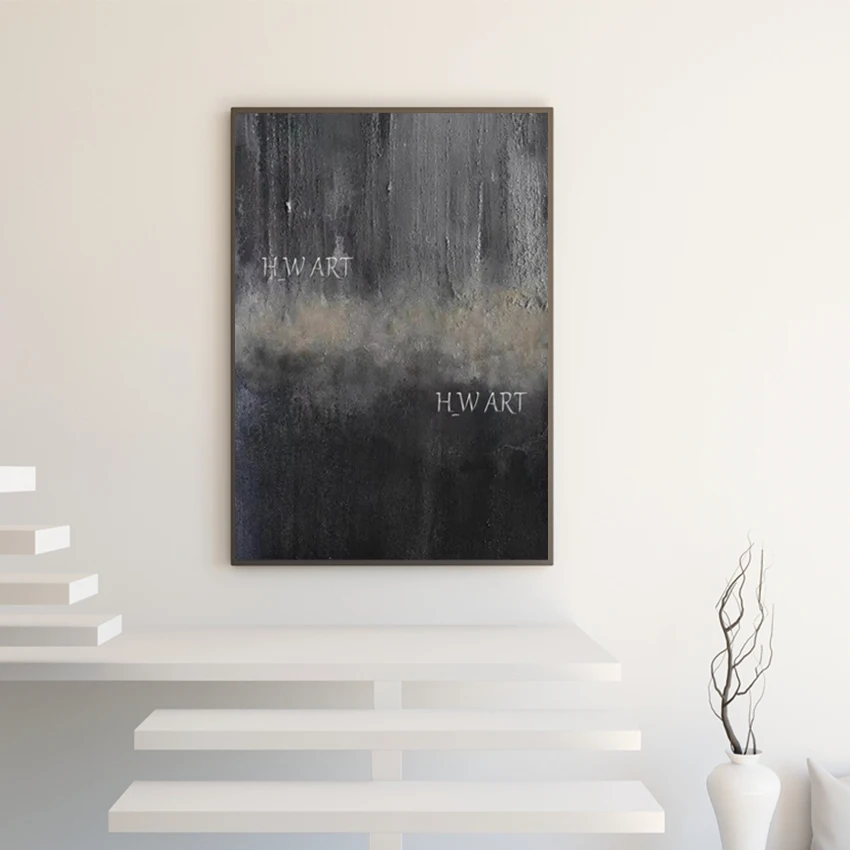 

Современные абстрактные произведения искусства ручной работы без рамки, галерея холста для рисования отеля, акриловая настенная роспись, большая акриловая картина