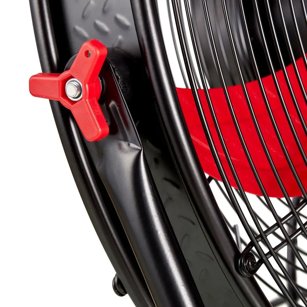 20 بوصة عالية السرعة مختومة موتور طبل مروحة جدار قابلة للتركيب قابل للتعديل تدفق الهواء 7000 CFM الصناعية مروحة محمولة الاستخدام الداخلي