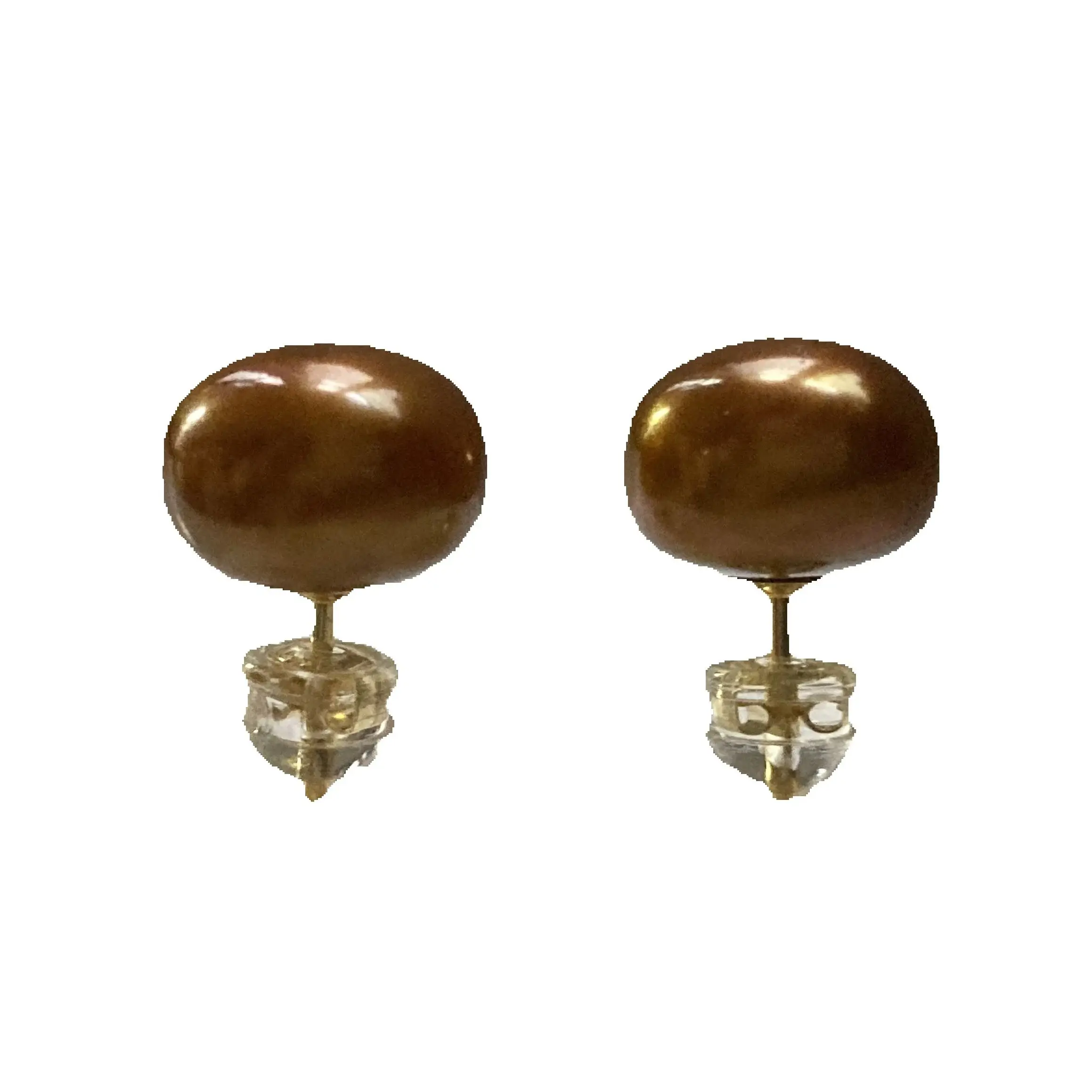 

Nice 10-11mm AAA+chocolate brown south sea pearl earrings Welcome to our exquisite PEARL Store