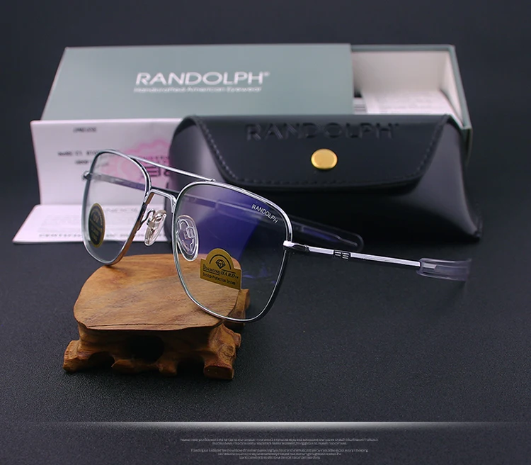 RE Sonnenbrille Mann Amerikanische Armee Militär Luftfahrt Pilot Sonnenbrille Gradienten Objektiv Frau Luxus Marke Vintage Titan Rahmen – Detail 21