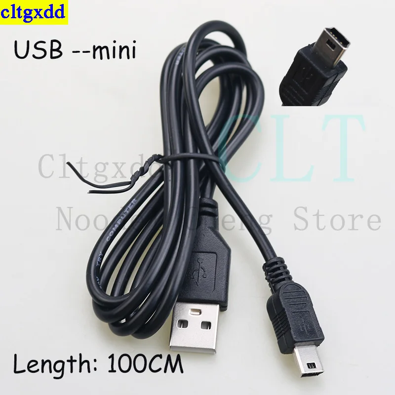 Cltgxdd 1piece USB to Mini/Micro USB male data charging cable, suitable for connecting devices such as MP3, Mp4, and cameras
