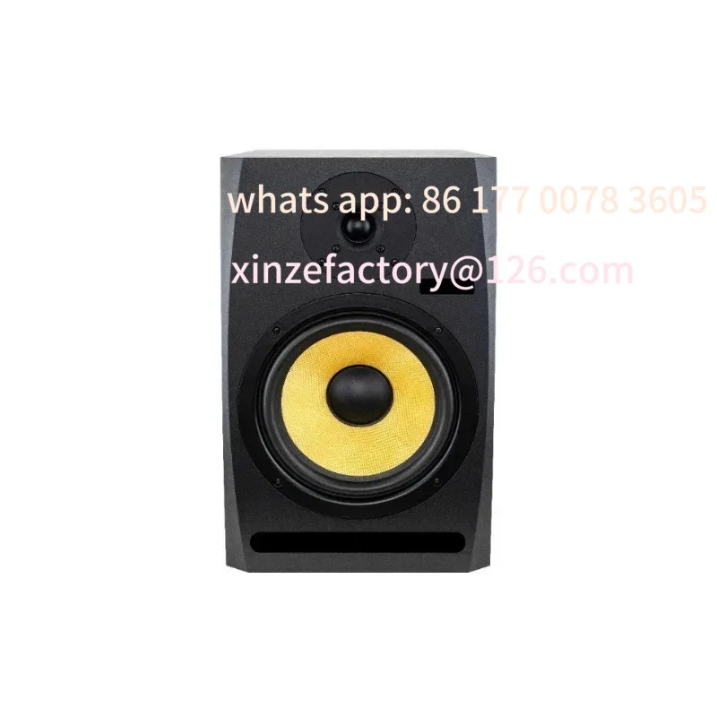 

Customizable Black Professional Bi-Amp 8" Powered Studio Pair