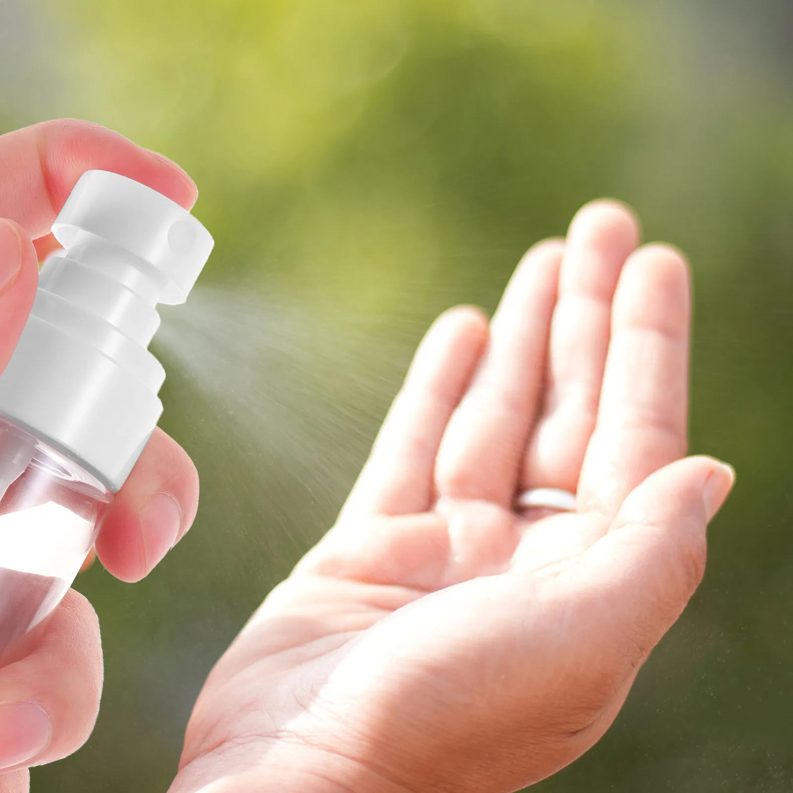 Travel Size Spray Bottles 5 Pack Refillable Fine Mist Sprayers for Face Toner Hair Care and Aromatherapy view 3