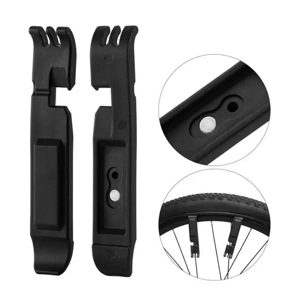 

2 in 1 Bicycle Tire Lever Multifunctional Portable Bike Tire Opener Lightweight Waterproof Tire Opening Tool