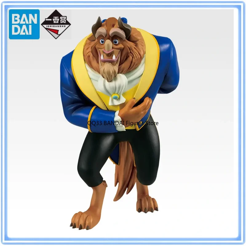 BANDAI Original Ichiban Kuji Disney Princess Beauty and The Beast Enchanted Glow Character Action Model Desktop Ornaments