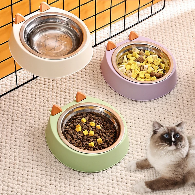 

Detachable Stainless Steel Pet Bowls Hanging Cat Water Food Bowl Fixed Dogs Cage Feeder Puppy Kitten Drinking Feeding Bowls