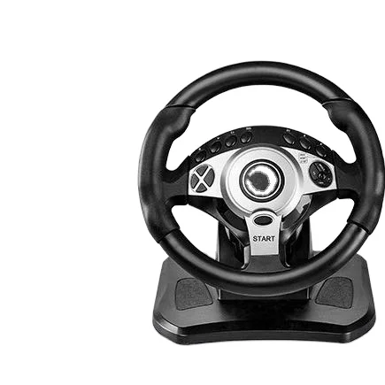 USB Joystick Game Racing Wheel Simulation Driving Controller Vibration Game Accessories