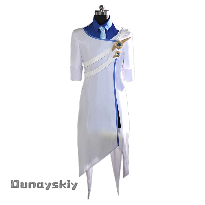New Genshin Impact Dottore Doctor Segment Second Moon Full Set Cosplay Costume Halloween Anime Carnival Theme Party Dress Up view 5