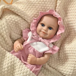 15.75 Inch Finished Reborn Doll Soft and Full Vinyl Washable Maddie For 40cm Reborn Doll Cute Reborn Dolls Christmas Gifts Toys