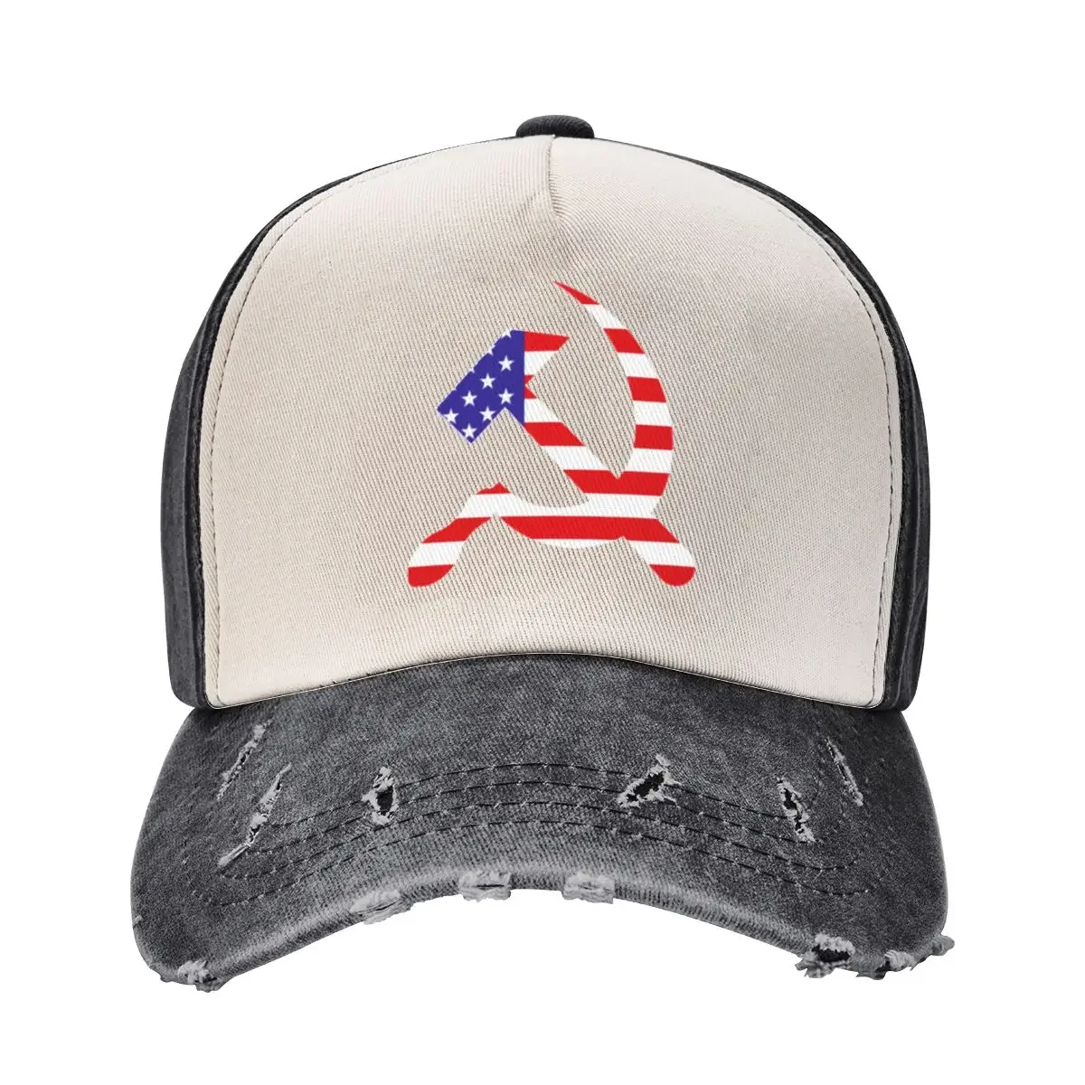 Hammer & Sickle - USA Baseball Cap foam party Hat Golf Men Luxury Brand Women's