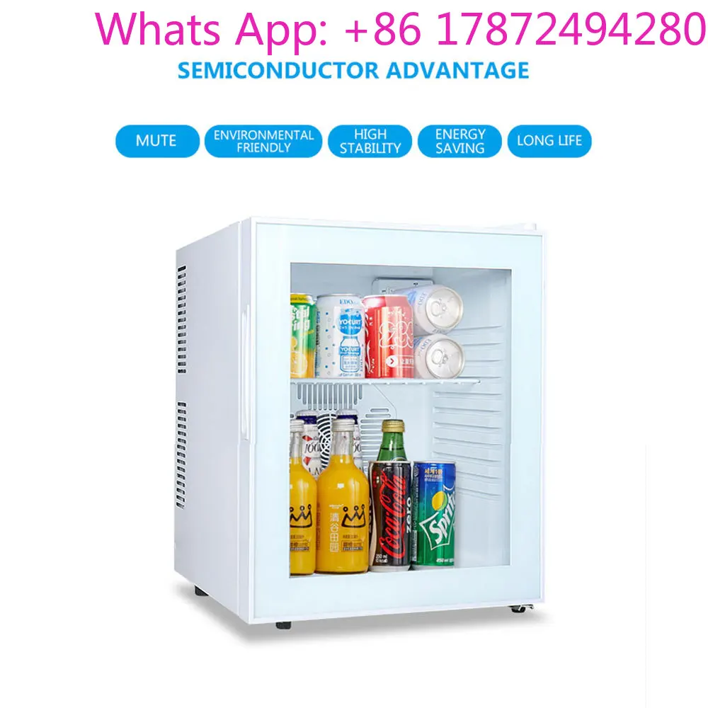 Mini Refrigerador de 30L, Electrodoméstico para el Hogar, Refrigerador de Una Puerta, Refrigerador Pequeño para Cocina, Frigobar para Mantener Frescos los Alimentos