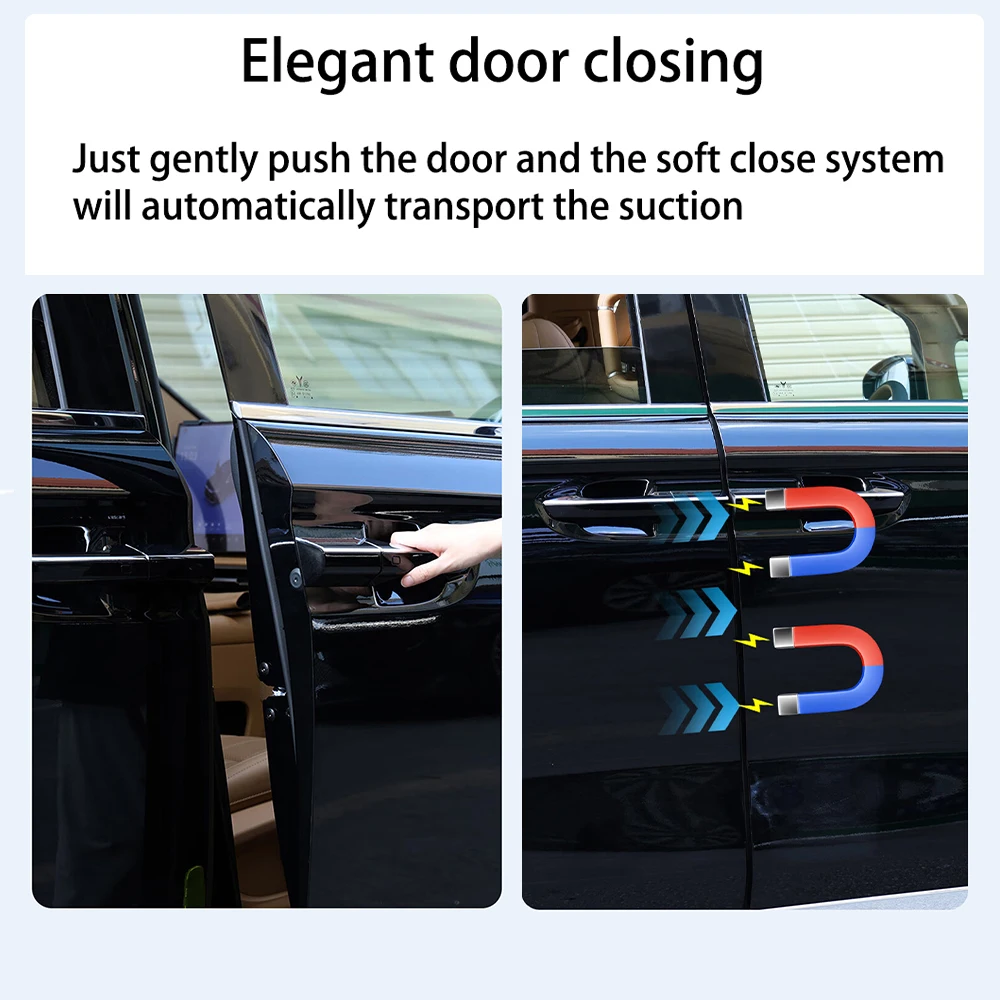 ل XPeng X9 2023 2024 2025 2026 OEM سيارة التلقائي لينة إغلاق الباب طقم شفط كهربائي السيارات نظام إغلاق الطاقة التوصيل والتشغيل #4