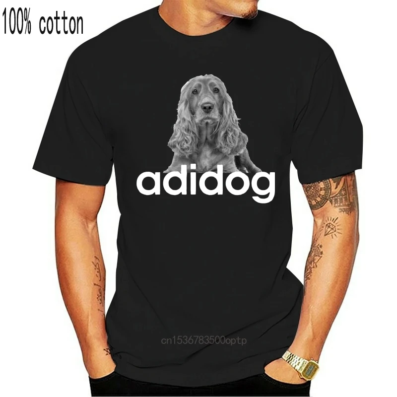 Men T Shirt  Adidog Cocker Spaniel  Women t-shirt