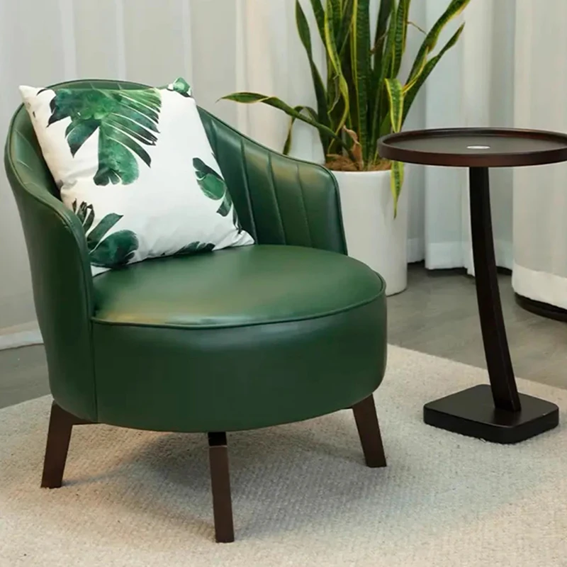 

Leather Modern Living Room Chairs Throne Sofa Reading Designer Living Room Chairs Comfortable Dining Sillon Patio Furniture