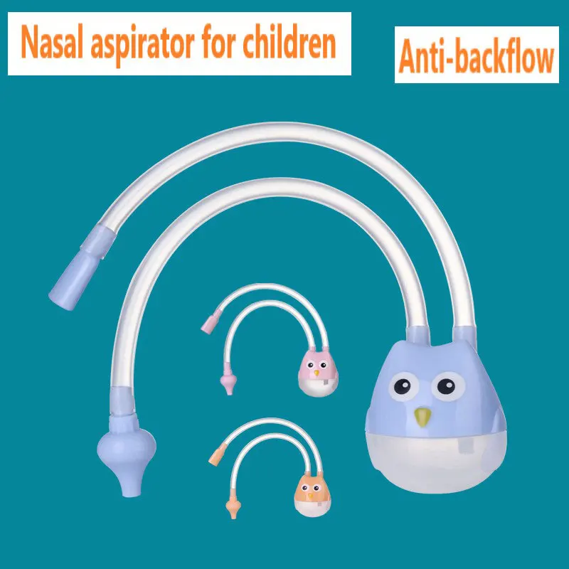 Aspirateur Nasal pour nouveau-né, pour enfant, nettoyeur de nez, ventouse, outil de Protection, soins de santé, aspiration nasale pour bébé