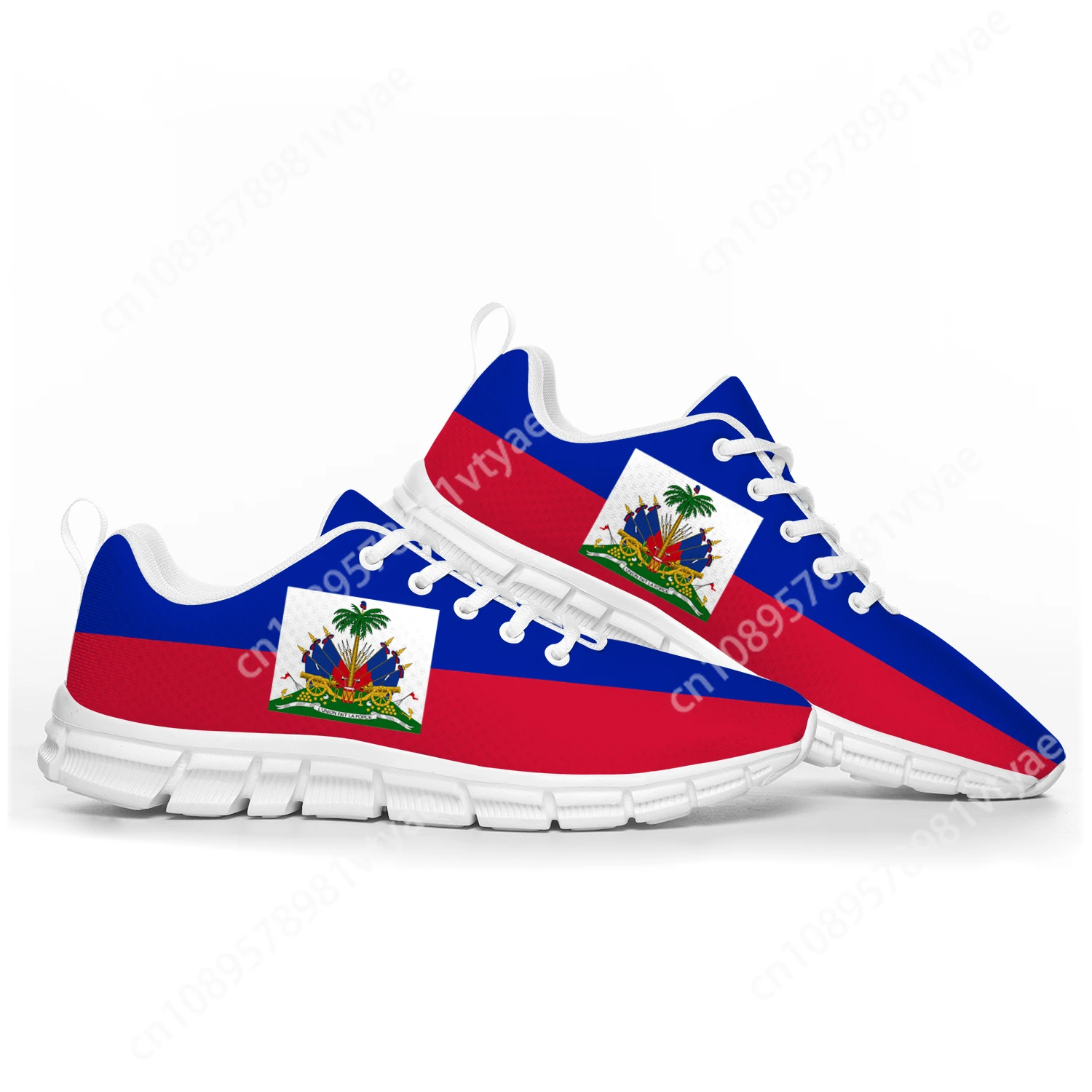 Haitian Flag Sports Shoes Mens Womens Teenager Kids Children Sneakers Haiti Casual Custom High Quality Couple Shoes