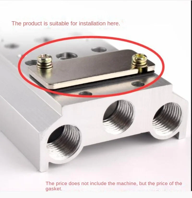 Electromagnetic Valve Base Gasket,Manifold Rubber Gasket,Rubber Sealing Ring,Leakage Repair,Blind Plate Baffle Sealing Plate