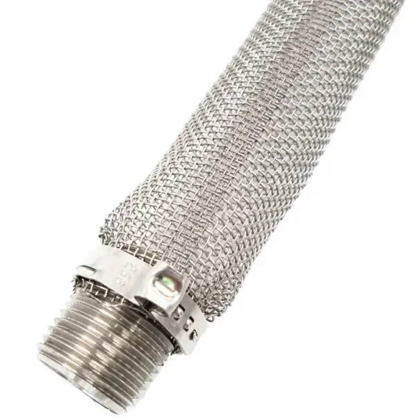 Stainless Steel Beer Filter Brewing Kettle Bazooka Screen Reusable Mesh Multifunction Strainer Wine Thread Tun Home Tools