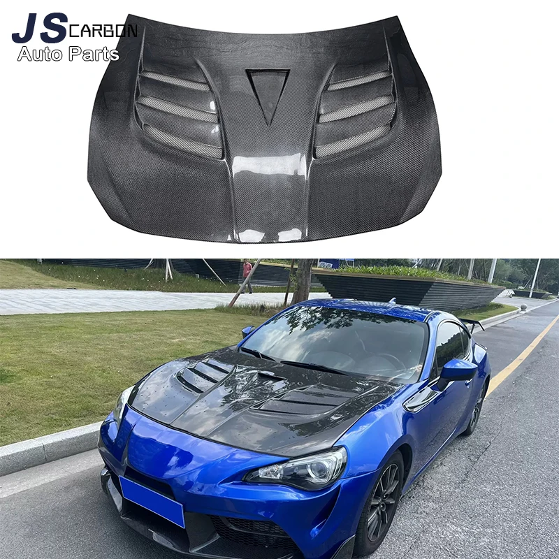 For Toyota GT86 Subaru BRZ 2012-2018 Carbon fiber  hood engine cover carbon fiber engine cover The hood of an automobil Body Kit