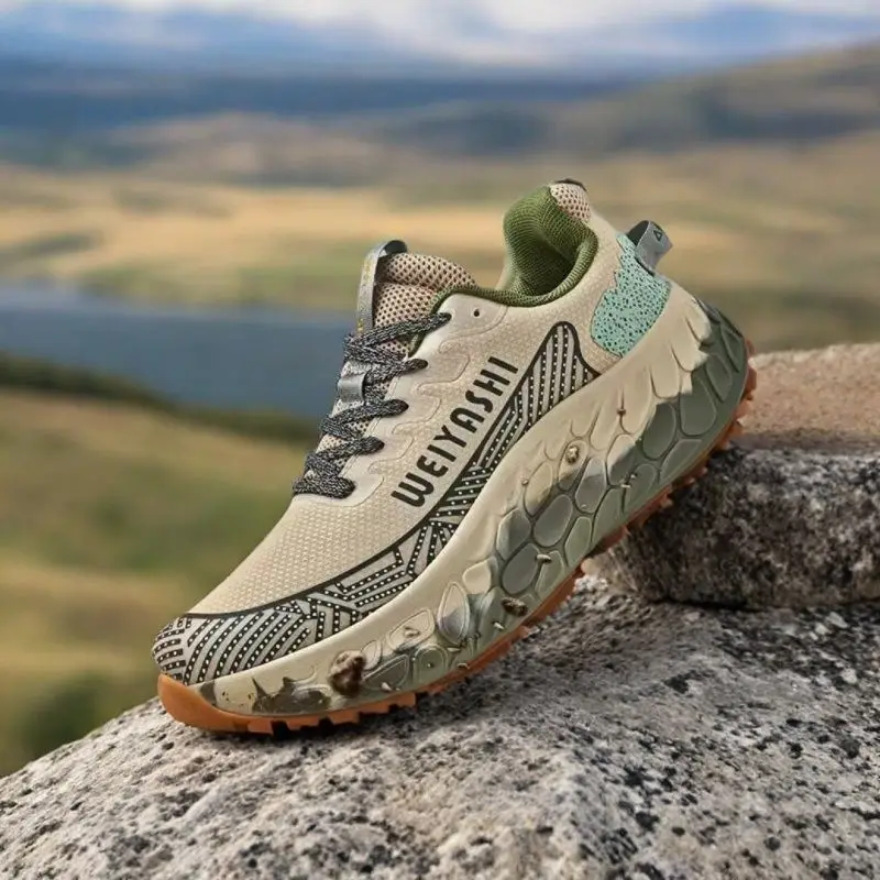 

Супер крутая походная мужская обувь, Нескользящая спортивная походная обувь, мужские профессиональные спортивные мужские кроссовки, удобная мужская обувь для скалолазания