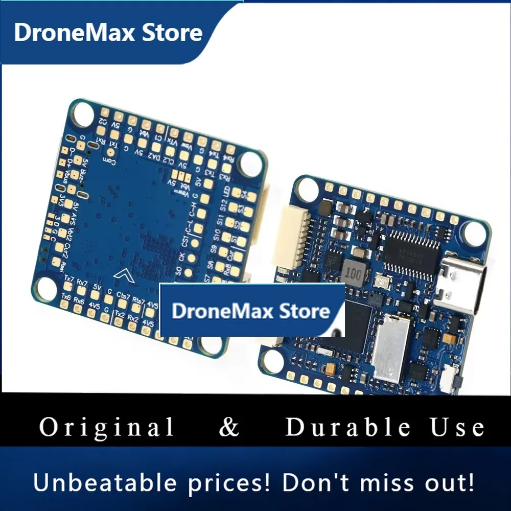 DroMaH743 SLIM V3 / WING V3 Dual Gyro Flight Controller 3-8S Built-in OSD Baro For FPV Fixed-Wing Plane