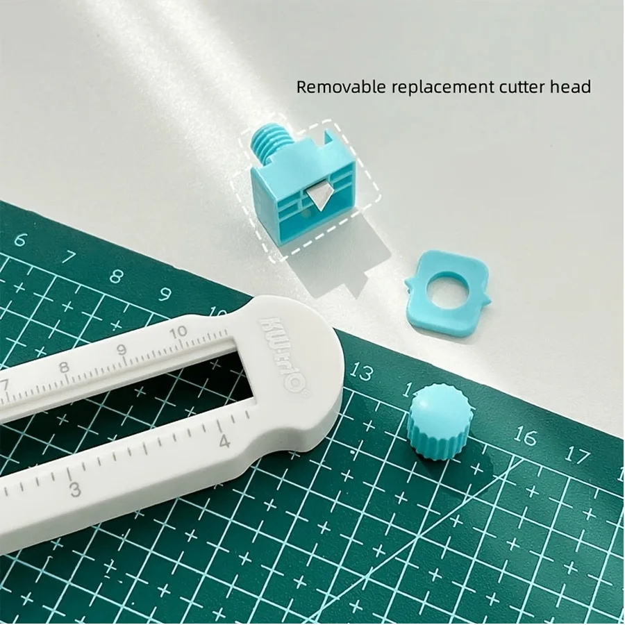 360° Adjustable Circle Cutter - Precision Scrapbooking Tool for Perfect Circular Paper Cuts - Ideal for Craft Enthusiasts，office