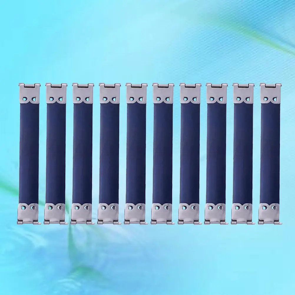 

100 шт. 10 см качественные сменные петли для сумок, внутренняя фурнитура для шитья, пружинные зажимы для самостоятельного изготовления сумок