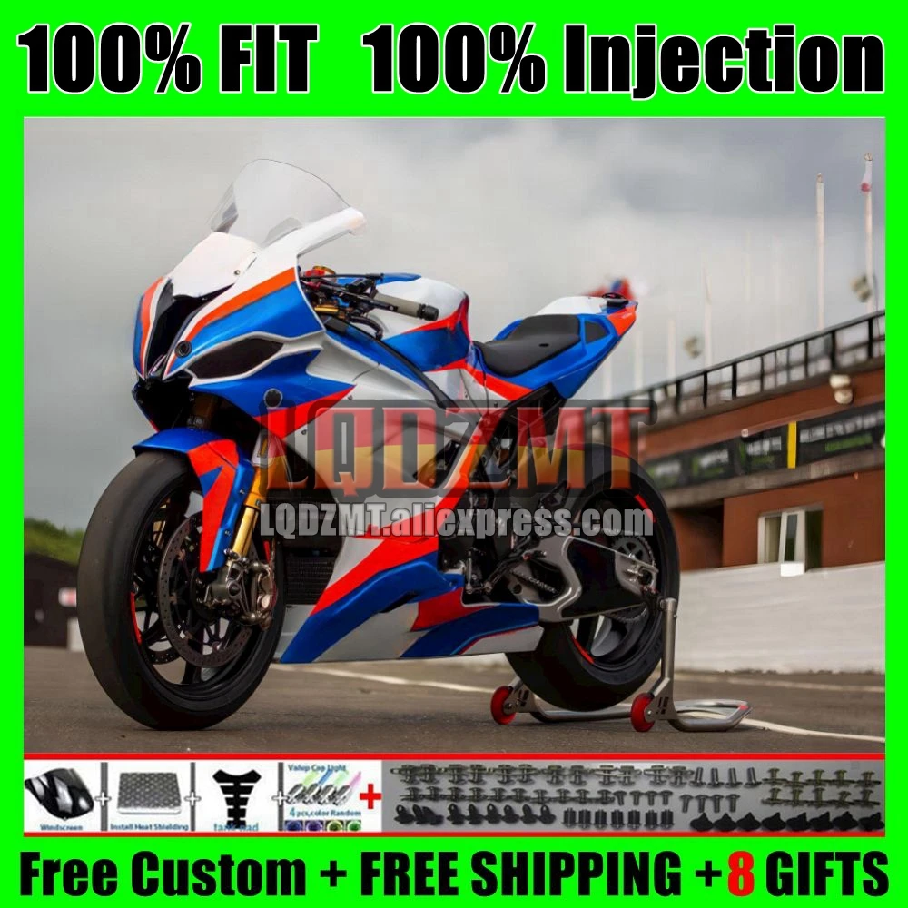 OEM Body For BMW S1000 S 1000 RR CC 1000RR Bodywork Red blue new 105No.98 1000CC S1000RR S1000-RR 23 2023 Injection Fairing Kit