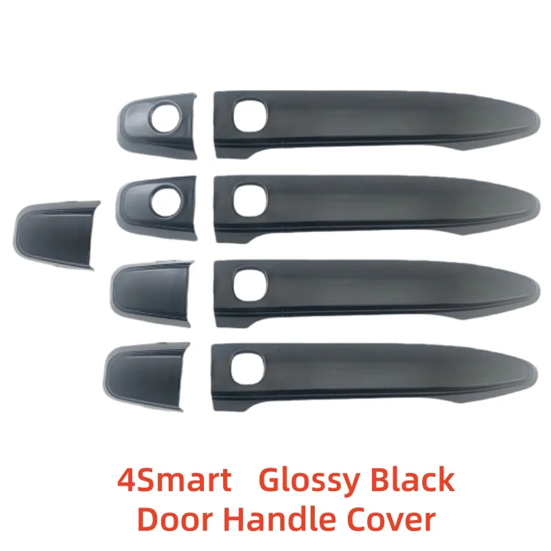 Car Accessories Gloss Black Carbon Door Handle Bowl Covers Trim Paste Style For LEXUS ls430 IS 2001 2002 2003 2004 2005 2006