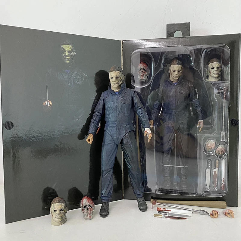 NECA Michael Myers Figure Halloween Ultimate Michael Myers Doll Collectable Model Christmas Halloween Gift Toys