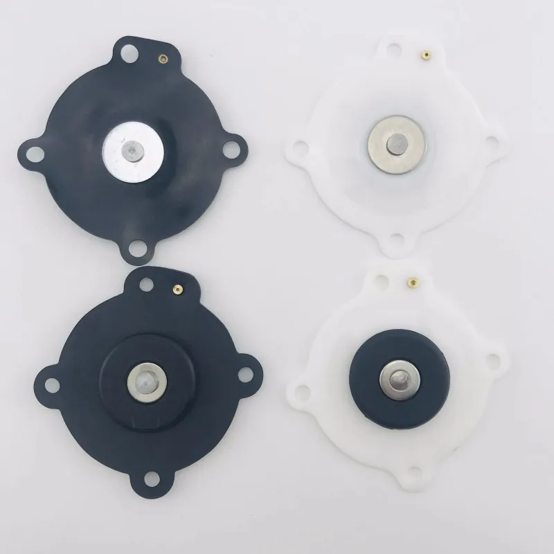 Diaphragm Economic Dust Removal Solenoid Pulse Valve Black/White Diaphragm With Tray   DMF-Z-25/20A044/A043 Diaphragm