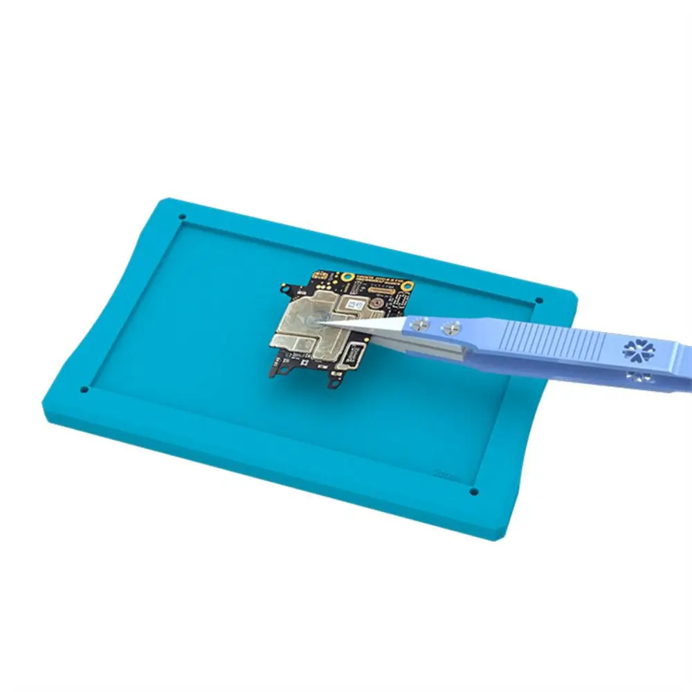 

Durable High Temperature Resistance Tin Planting Table Placement Repair Middle Layer Blue Tin-planted Insulation Pad MainBoard