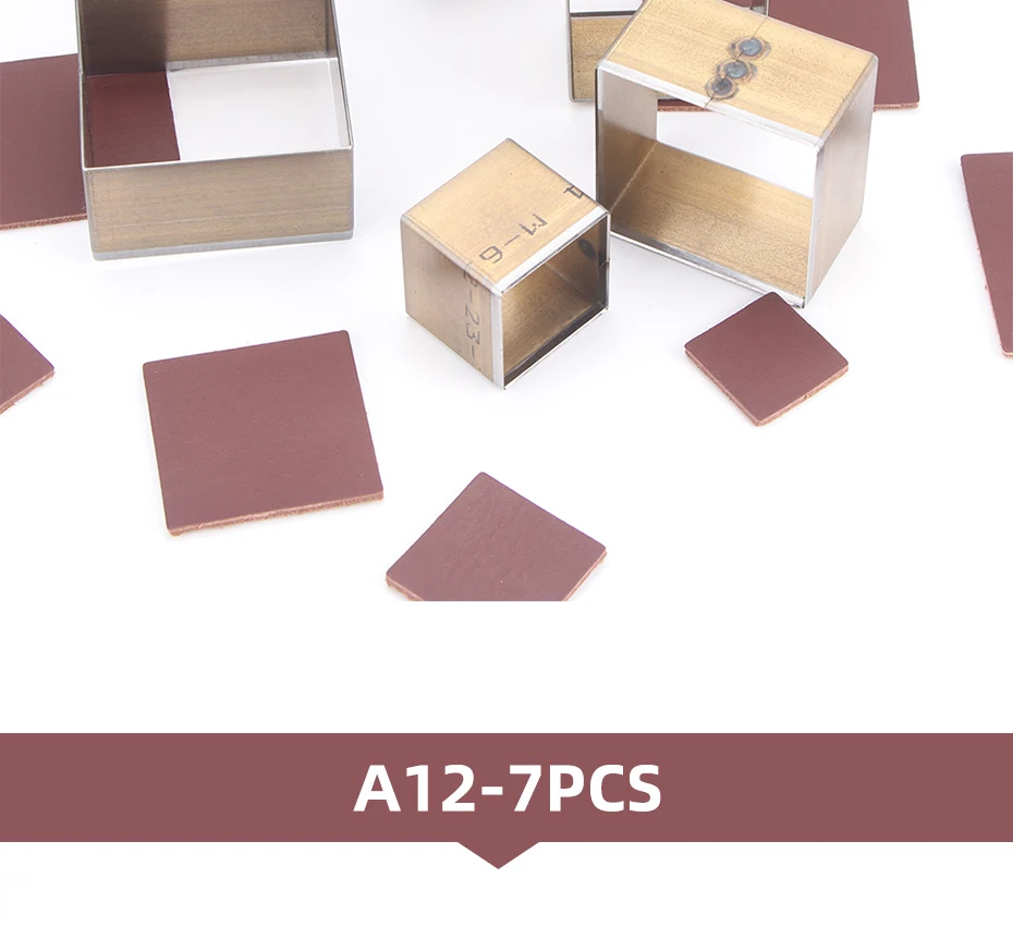 QJH 20–50 mm gestanzte Lederohrringe/Tropfenformschneider/8 Formen/Herz/Quadrat/Abgerundetes Quadrat/Dreieck/Hexagon/Pflaume/Tropfen/Blatt – Detail 22