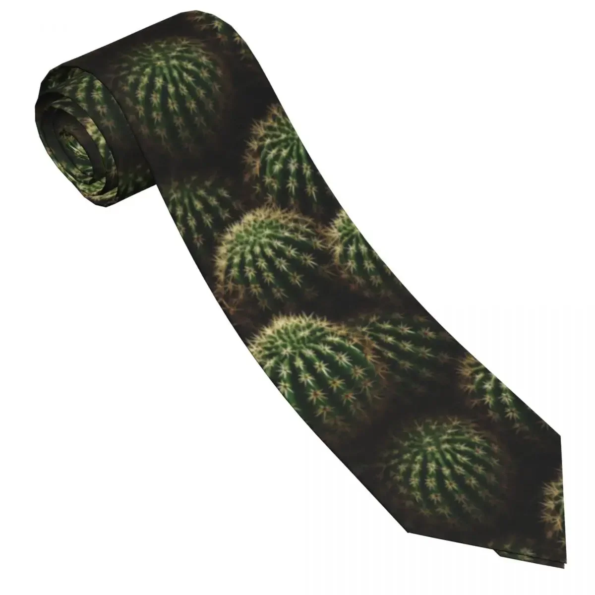 Tie For Men Formal Skinny Neckties Classic Men\'s Cactus Wedding Tie Gentleman Narrow