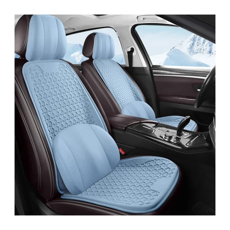

Integrated Gel Backrest Car Accessories Orthopedic Office Chair Folding Enhanced Cooling Gel Seat Cushions for Car