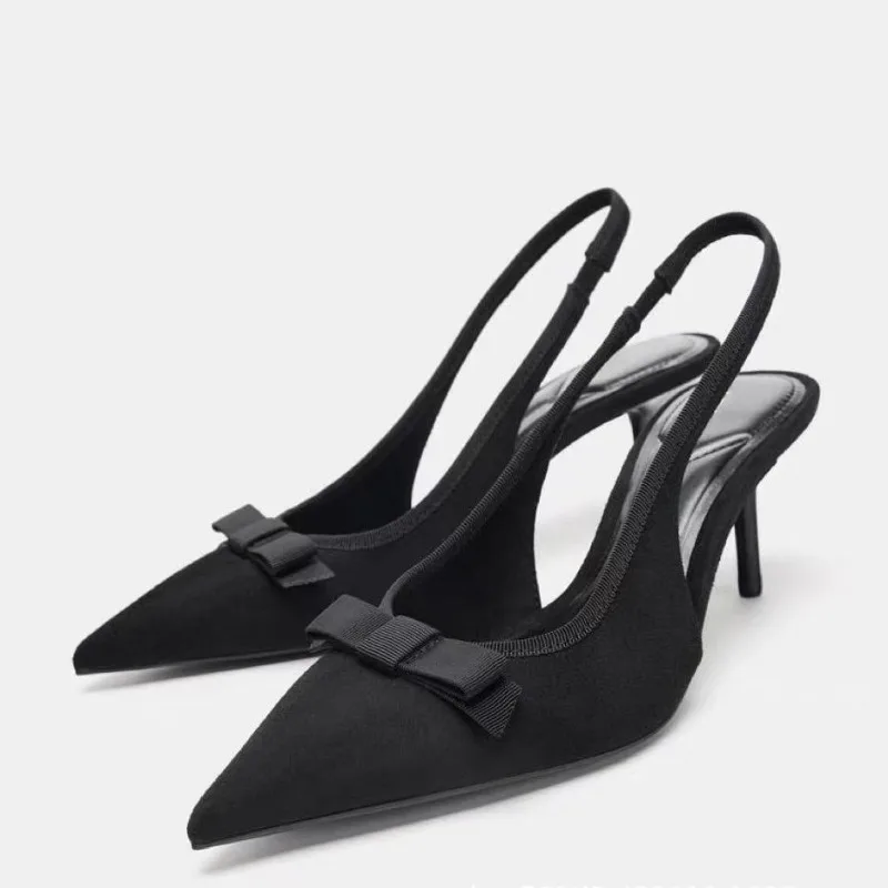

Luxury High-heeled Women's Sandals Pointed Head Stiletto Women's Pumps and Heels Fashion Banquet Womens Shoes Sandalias De Mujer