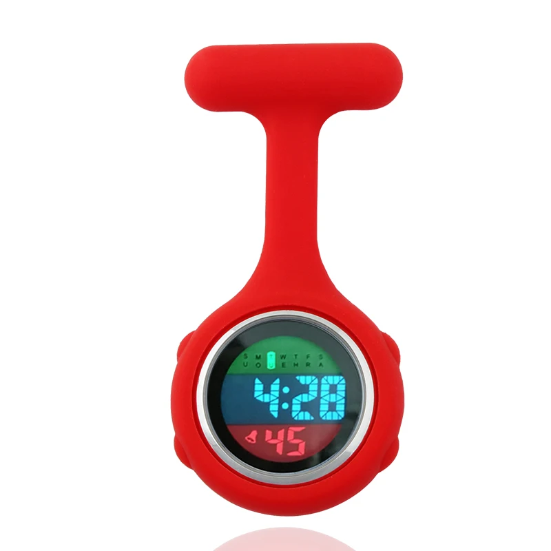 Montre Numérique en Silicone pour Infirmière, Cadeau Rose, Nouvelle Collection d'Automne, pour Hôpital, Médecin, Livraison Directe