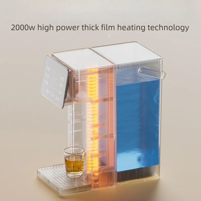 3L Desktop Instant Hot Water Dispenser, Multi Temperature Control Fast Heating Water Boiler for Home and Office Use