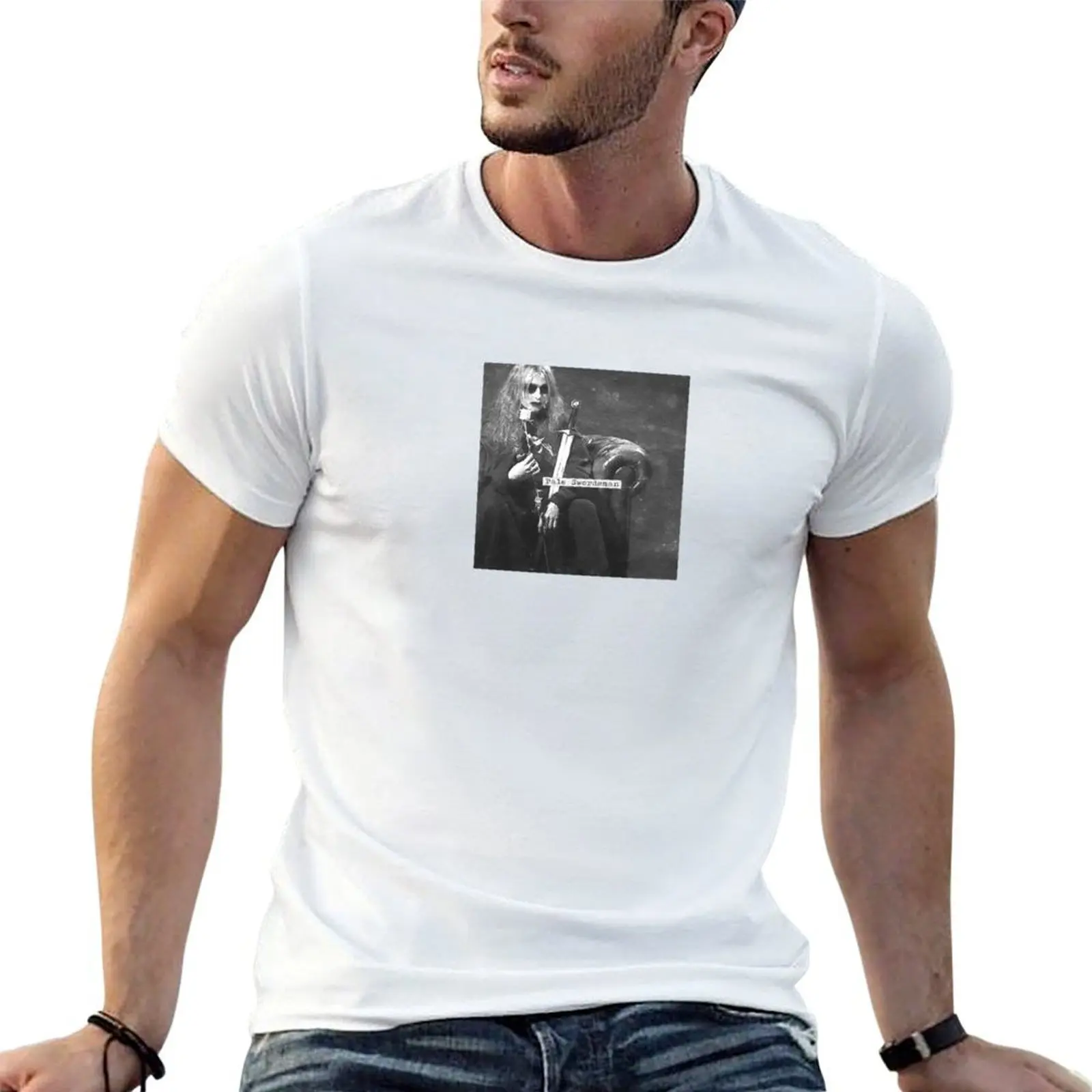 Pale Swordsman kekht arakh T-Shirt anime stuff graphic t shirt vintage t shirt men 100℅ cotton