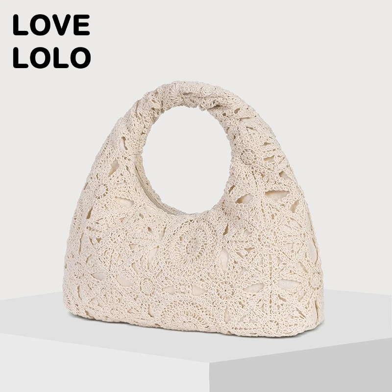 

Luxury Boho Straw Tote Bag for Women Premium Handmade Woven Beach Bag Summer Wicker Vacation Style Crossbody Beach Purse